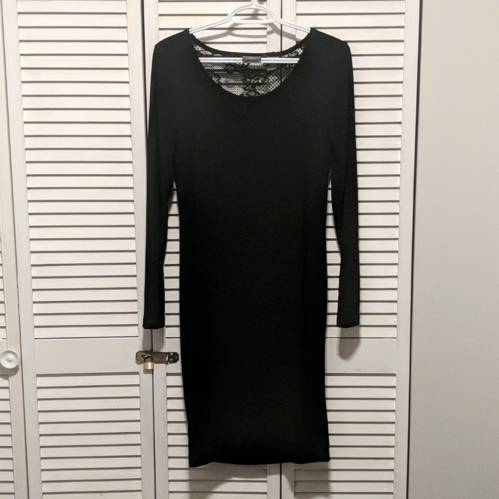 Ichi Cowl-and-Lace back dress